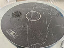 芝梵饭菜保温板加热菜板保温板暖菜板家用带电磁炉火锅暖菜板+火锅+自动旋转家庭旋转餐桌加热转盘 石纹黑丨1米【电动+手动旋转】3000W火锅 实拍图