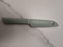 京东京造 青颜水果刀 削刮皮家用瓜果刀宿舍辅食小刀削皮刀具【带刀鞘】 实拍图