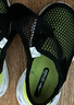 鸿星尔克（ERKE）童鞋男童大网孔透气跑鞋缓震儿童休闲鞋正黑/荧光柠绿26 实拍图