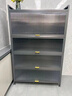 七序厨房置物架落地多层防尘收纳柜家用微波炉烤箱储物柜碗柜餐边柜 【特厚】二门三层长50宽32高80 实拍图