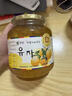 全南柠檬百香果酱1kg 韩国进口 果酱冷热冲饮冲调饮品 节日礼品 实拍图