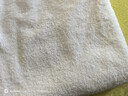 MUJI棉蜂窝纹浴巾薄型 纯棉柔软加大速干吸水浴巾 70×140cm 本白色 实拍图