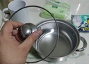 【加高】不锈钢汤锅加厚家用加高煲汤大容量煮粥炖锅 小号【18cm】汤锅+玻璃盖 实拍图