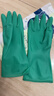 巧姨牛筋橡胶家务洗碗手套加厚耐用厨房刷碗清洁保洁商用手套天然乳胶 5双-绿色特厚 M中码 实拍图