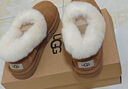 UGG秋季女士时尚舒适茸茸毛圈口平底休闲乐福鞋懒人毛毛鞋1119002 CHE | 栗色 39 实拍图