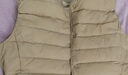雪中飞经典新款基础舒适轻薄羽绒便捷短款保暖羽绒小马甲轻盈便携舒适 浅亚麻|7100-女 2XL 180/100A 实拍图