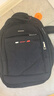 袋鼠双肩包男士背包大容量行李旅游包学生书包女初中商务笔记本电脑包 黑色黑标【75升加大精英版】 实拍图