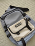 朗斐双肩包男士背包初中高中大学生大容量书包女旅行商务笔记本电脑包 蓝色大号+挂件+随机徽章 实拍图