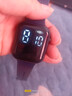 其他品牌高颜值LED手表时尚方形学生科技感超强夜光数字个性运动 雾霾蓝 实拍图