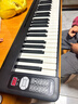 特伦斯电子琴88键成人儿童智能折叠钢琴X61A/V20手卷钢琴键盘乐器 61键折叠琴+琴包 实拍图