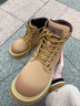 骆驼（CAMEL）【山丘】马丁靴女秋冬季新款复古短靴时尚女士大黄工装靴子 L25W307145土黄 39 实拍图