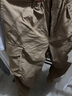 Levi's李维斯男士直筒美式休闲时尚慵懒随性宽松显瘦伞兵工装裤 卡其色 M 尺码偏大 实拍图