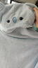 bc babycare新生婴儿绒款带帽浴巾柔吸水速干宝宝儿童洗澡浴袍盖毯儿童浴巾 【新款首发】埃利考拉（105*105cm） 实拍图