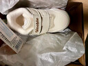 基诺浦儿童棉鞋冬季加绒加厚1-5岁男女童鞋秋冬款学步鞋GY1513 象牙白/棕色/绿色 24 150mm 适合脚长146-155mm 实拍图
