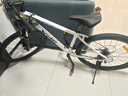 喜德盛26款黑客350黑客380山地车自行车成人21速铝合金男士女生学生上班 黑客380浅灰蓝【赠骑行礼包】 26寸x15.5寸身高150-165cm 实拍图