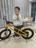 优贝（RoyalBaby）易骑儿童自行车单车学生脚踏车男女通用童车3-12岁宝宝经典表演车 第七代易骑黄色 16寸 实拍图