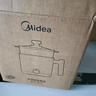 美的（Midea）电煮锅 宿舍小电锅 电蒸锅 学生寝室一体泡面小火锅 多功能锅 XZE1613 1.7L 配蒸笼【国家补贴】 实拍图