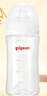 贝亲（Pigeon）玻璃奶瓶宽口径防胀气240ml M号奶嘴 3月+ AA187  实拍图