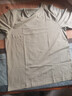 京东京造【已售300w件】短袖t恤男衣服秋季男士打底外穿 浅灰色L 实拍图