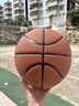 安踏（ANTA）篮球标准7号大学生联赛CUBAL篮球成人室内外PU耐磨防滑七号蓝球 实拍图