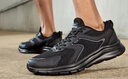 特步（XTEP）【国潮】男鞋跑步鞋春季新款运动鞋男轻便减震休闲鞋跑鞋学生 【网面】黑 39 实拍图