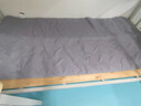 南极人抗菌床垫宿舍单人床褥榻榻米加厚1.5x2米被褥可折叠铺底地铺睡垫 米兰浅灰【约4cm】 90cm*190cm【拒绝塌陷 学生款】 实拍图