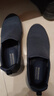 斯凯奇（Skechers）男鞋秋冬季一脚蹬运动鞋百搭休闲健步鞋软底轻便舒适布鞋54626 实拍图