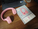 onanoff儿童蓝牙耳机高品质头戴式益智玩具有线无线双模式 学生听音乐英语网课学习性价比款 POPFUN粉色 实拍图