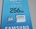 三星（SAMSUNG）256GB TF(MicroSD)存储卡 EVO白卡 U3A2V30 手机平板游戏机内存卡 支持4K视频 读160MB/s写120MB/s 实拍图