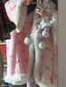 芭麦图HelloKitty凯蒂猫睡衣 珊瑚绒睡袍斗篷睡衣女秋冬季加绒加厚可爱 凯蒂猫斗篷睡袍+裤 L 女165推荐体重100-115斤 实拍图