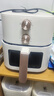 美的（Midea）空气炸锅可视大视窗 家用免翻面经典旋钮 烤箱蒸烤炸一体多功能 实用大容量5.3L 金属腔体KZE538J5 实拍图