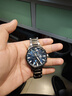 卡西欧（CASIO）商务休闲皮带钢带手表男日韩腕表防水石英男士手表送男友新年礼物 EFR-303DB-2AVUPR 实拍图