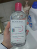 贝德玛（BIODERMA）粉水舒妍洁肤液卸妆水敏感肌可用温和无需水洗500ml*2 实拍图