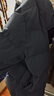 准者短款运动棉服男式春季新款立领防寒保暖羽绒棉衣潮流拉链休闲外套 灰色【男女同款】 XL 实拍图