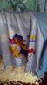 汪汪队立大功（PAW PATROL）儿童罩衣防水画画衣围裙吃饭围兜长袖幼儿园反穿衣1713蓝色S 实拍图