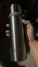 哈尔斯316不锈钢保温杯男女士大容量商务便携泡茶水杯子商务礼品银500ml 实拍图