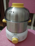 美的（Midea）【政府补贴】煮蛋器蒸蛋器双层14颗蛋家用自动断电迷你鸡蛋羹神器防干烧不锈钢便携式MZ-ZDE1602 实拍图