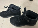 迪卡侬男士冬季保暖防水中帮徒步鞋 黑色 40 实拍图