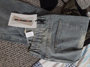 顶峰保罗（Dingfengbaoluo）直筒牛仔裤男春秋宽松美式休闲阔腿裤子WH75怀旧蓝XL 实拍图