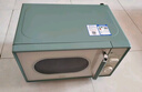 美的（Midea）小滋味微波炉家用小型 复古旋钮薄荷曼波风 一级能效平板变频轻音预制菜加热M1G1 实拍图