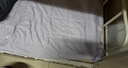 雅鹿·自由自在 抗菌纤维空调被春秋夏凉被子夏季150x200cm 浅灰 实拍图