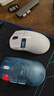 狼蛛（AULA）SC580/650无线鼠标 游戏鼠标电竞专用 有线无线蓝牙三模 可充电 轻量化鼠标 电脑键盘鼠标套装 SC650【显示屏】白色 实拍图