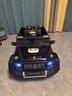 福儿宝（FUERBAO）奔驰授权儿童电动车六驱可坐大人遥控玩具车小孩宝宝双人越野送礼 六驱黑+双油门+双皮座+后备箱 实拍图