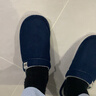回力日系柔软情侣棉拖秋冬家居室内保暖棉鞋男款HL0006蓝色44-45码 实拍图