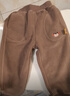 巴拉巴拉童装儿童长裤男童女童摇粒绒裤子2024冬装束脚休闲裤208424108228 实拍图