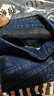 罗蒙（ROMON）男士牛仔裤男秋冬商务休闲裤男弹力直筒男裤厚款深档直筒长裤高腰 黑灰色+深蓝色【冬季款】 加绒 33 【腰围2尺6建议135-145斤】 实拍图
