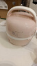 LOTOR电热饭盒自热插电保温热饭器蒸饭器上班族带饭神器办公室蒸煮可加热饭盒 1.45L 粉色基础款 实拍图