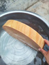 圆形松木砧板商用酒店实木剁骨菜墩家用抗菌切菜板防霉砍骨头案板 直径33cm*厚度5cm带手提 实拍图