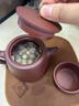 百年利永宜兴紫砂壶纯全手工原矿紫泥泡茶壶功夫茶具竹节汉铎一壶两杯套装 竹节汉铎 240ml 原矿紫泥 实拍图
