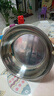 【不锈钢】和面盆厨房烘焙家用火锅盆洗菜打蛋汤锅盆醒面盆料理盆 32cm【热卖款】不锈钢 和面盆 实拍图